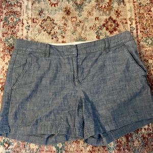 4/20 blue Lands’ End cotton shorts
